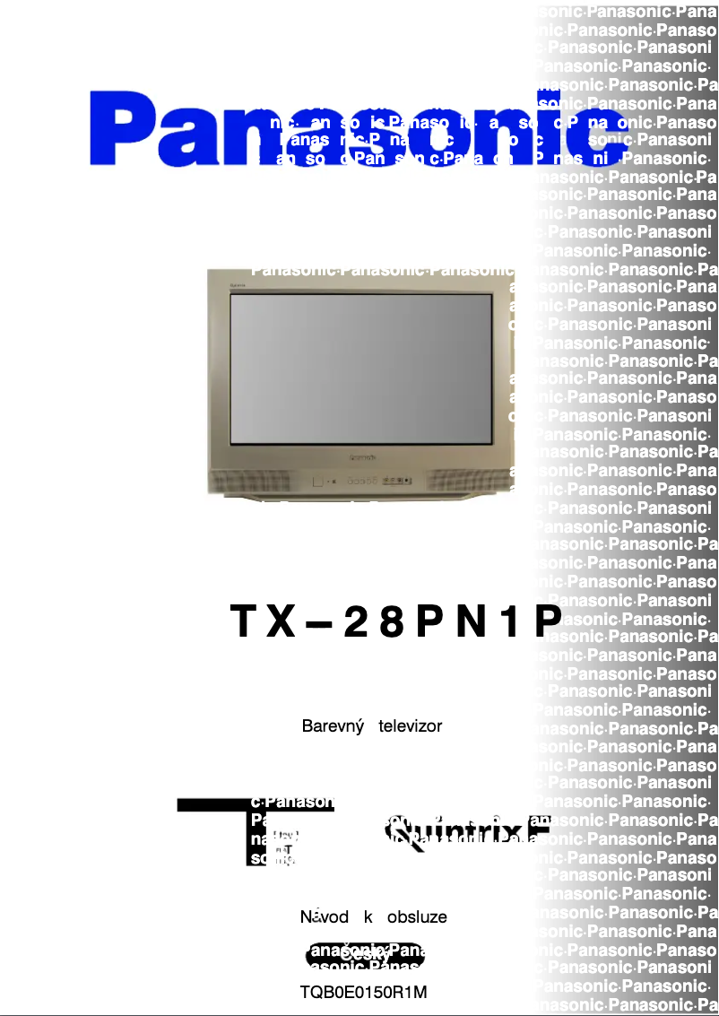 Imagen de la primera página del manual del dispositivo TX-28PN1P