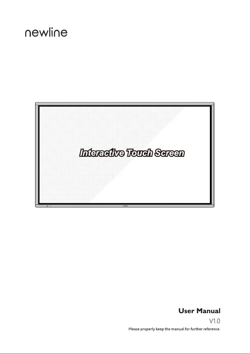 Page 1 de la notice Mode d'emploi Newline TT-5519IP