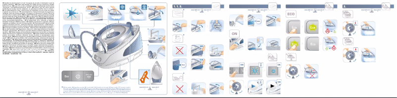 Image de la première page du manuel de l'appareil Express Essential SV6115