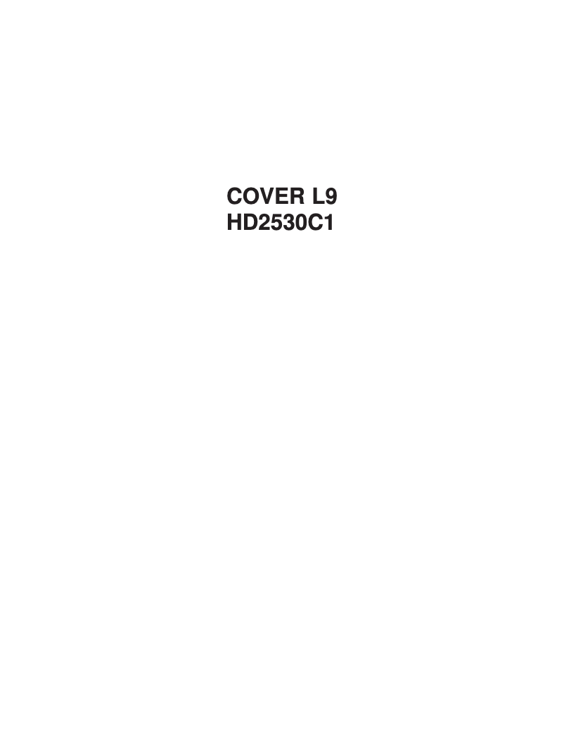 Image de la première page du manuel de l'appareil Cucina HD2530