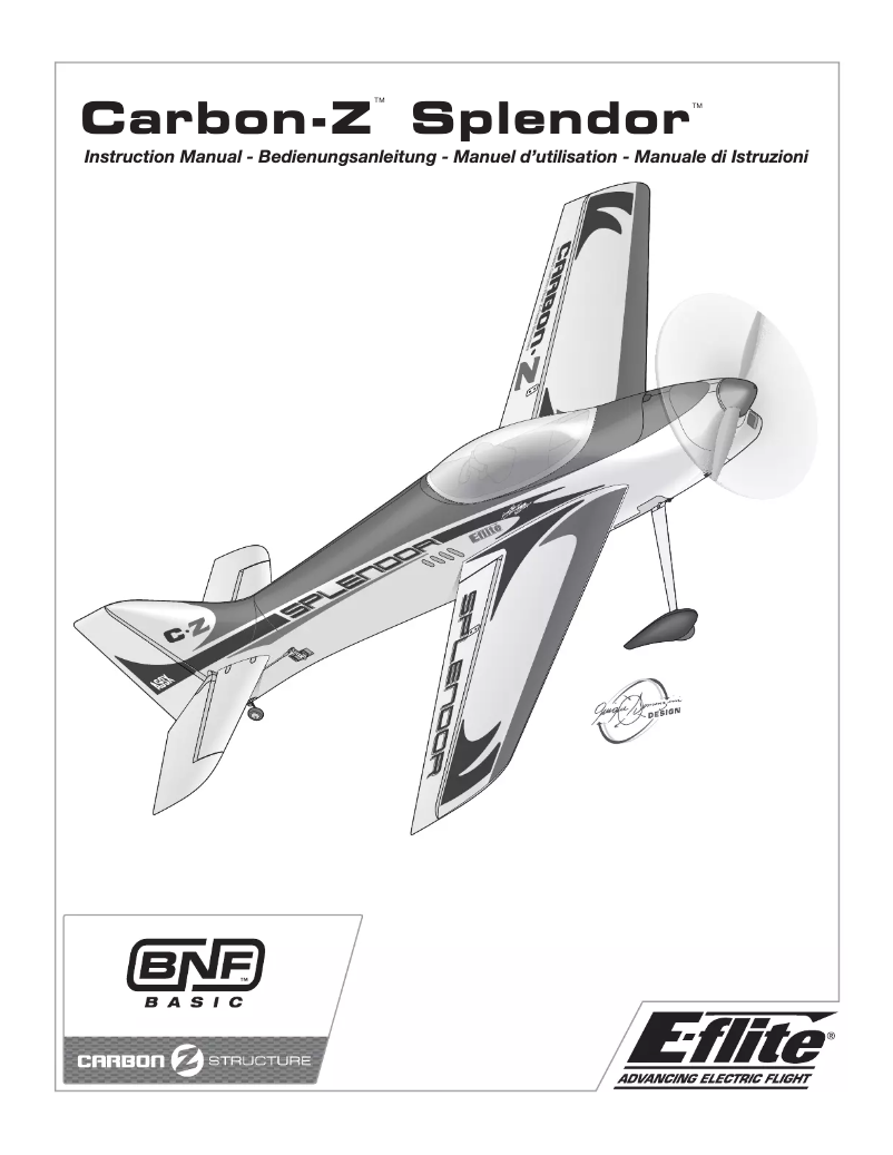 Image de la première page du manuel de l'appareil Carbon-Z