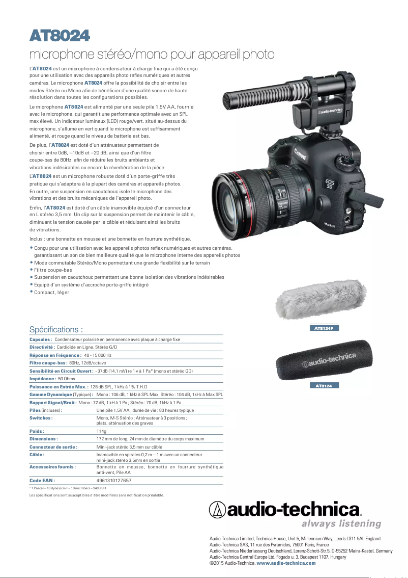 Imagen de la primera página del manual del dispositivo AT8024