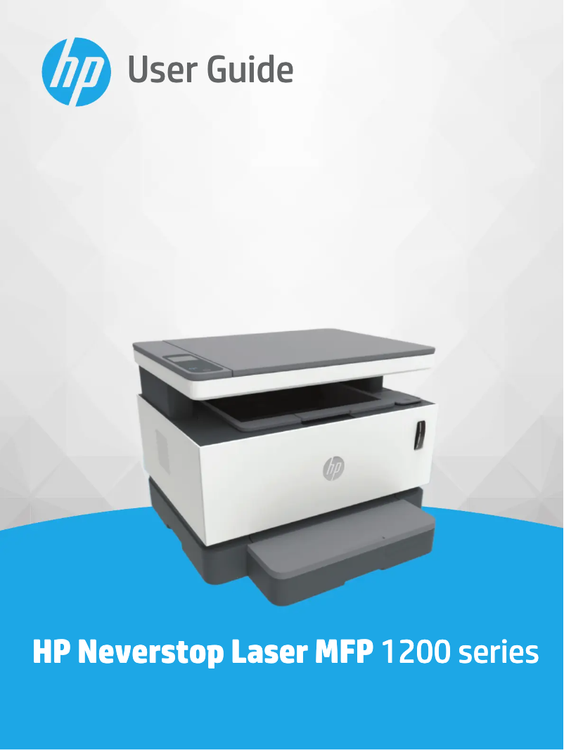 Page n°1 - Manuel utilisateur HP Neverstop Laser MFP 1202nw