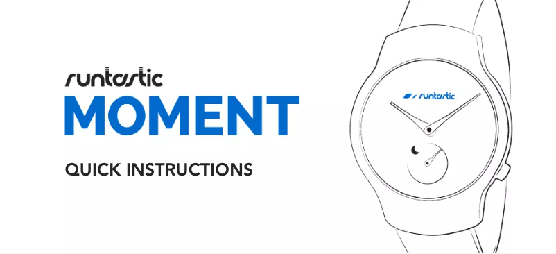 Page 1 de la notice Manuel utilisateur Runtastic Moment Fun