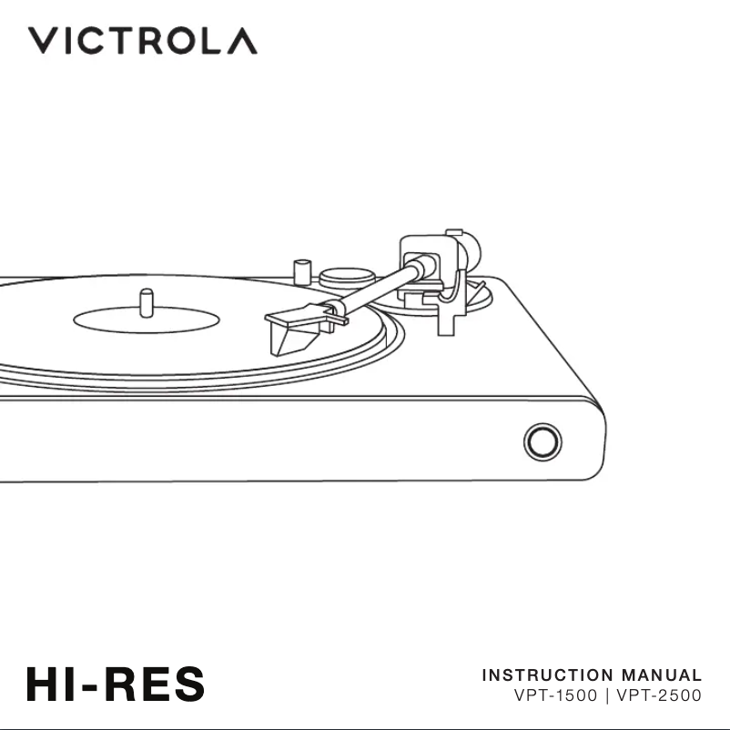Page n°1 - Manuel utilisateur Victrola Hi-Res