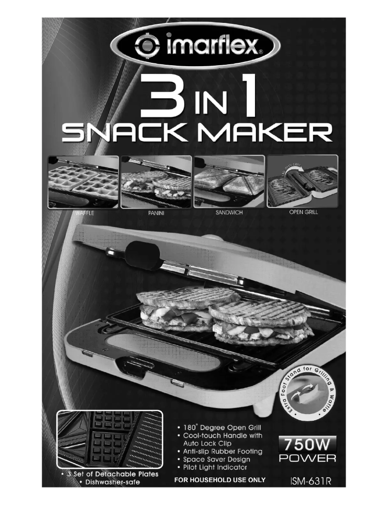 Page n°1 - Manuel utilisateur Imarflex ISM-631R