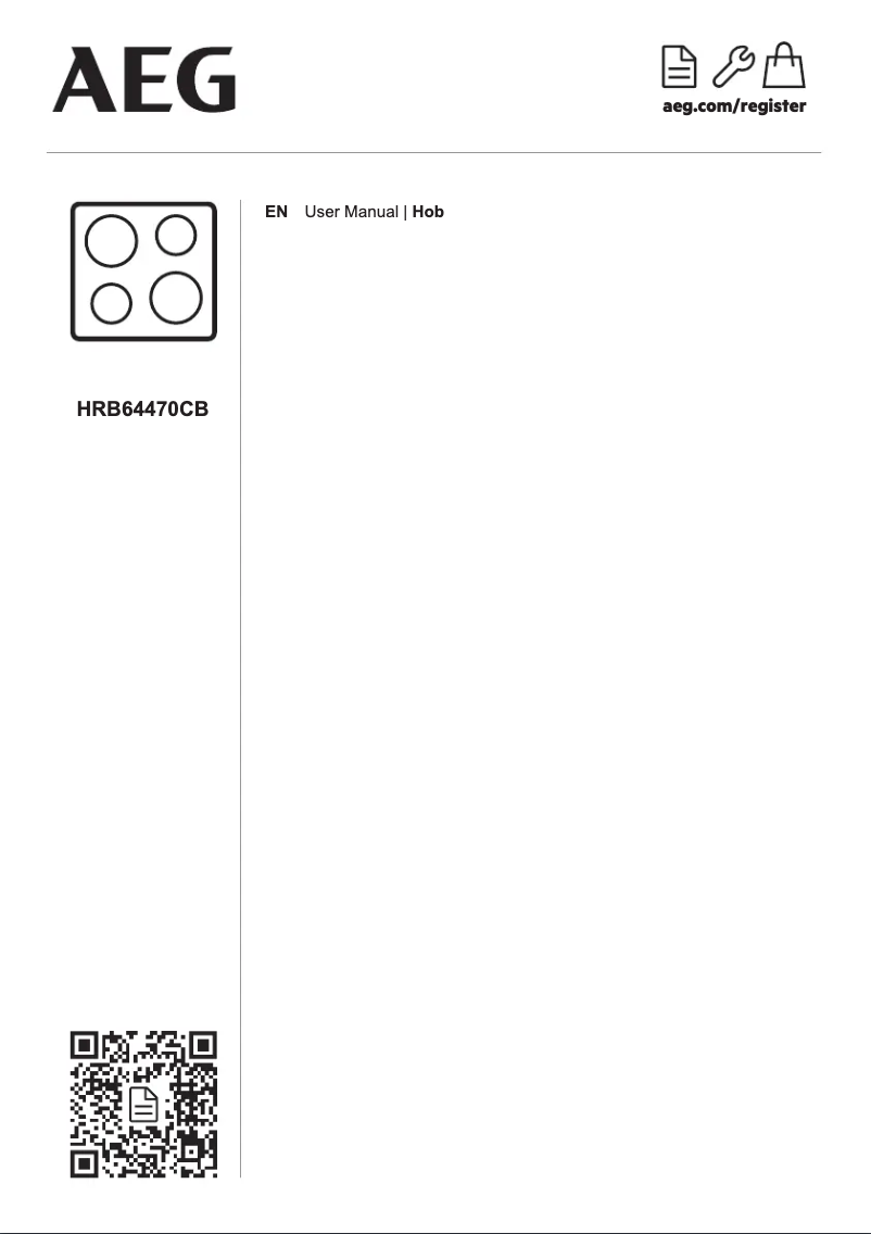 Image de la première page du manuel de l'appareil HRB64470CB