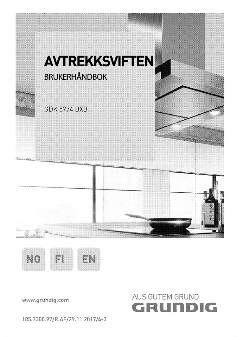 Page 1 de la notice Manuel utilisateur Grundig GDK 5774 BXB