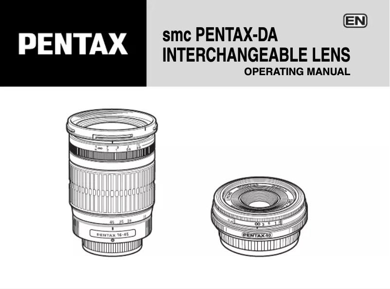 Página 1 del manual Manual de usuario Pentax smc DA 300mm f/4 ED (IF) SDM