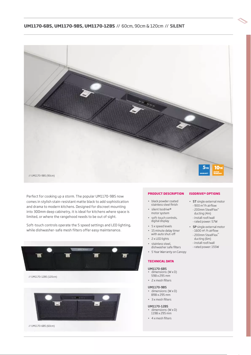 Image de la première page du manuel de l'appareil UM1170-9BS