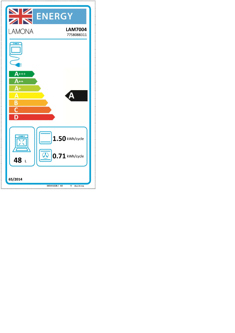 Image de la première page du manuel de l'appareil LAM7004