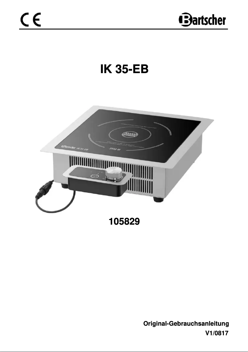 Image de la première page du manuel de l'appareil IK 35