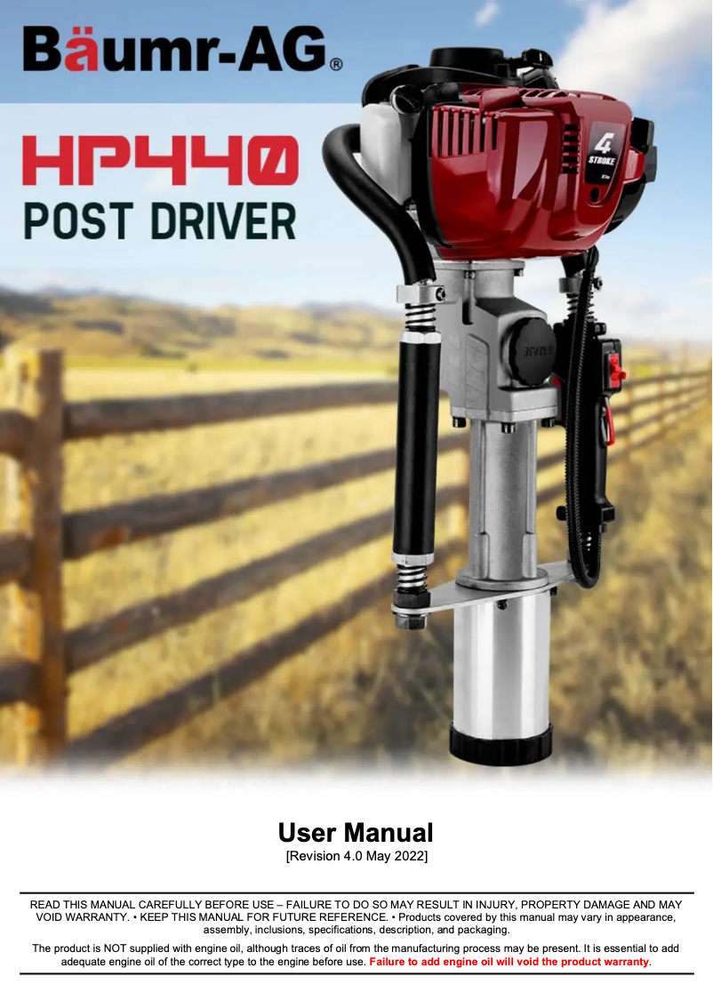 Image de la première page du manuel de l'appareil HP440