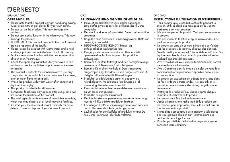 Image de la première page du manuel de l'appareil HG03903A