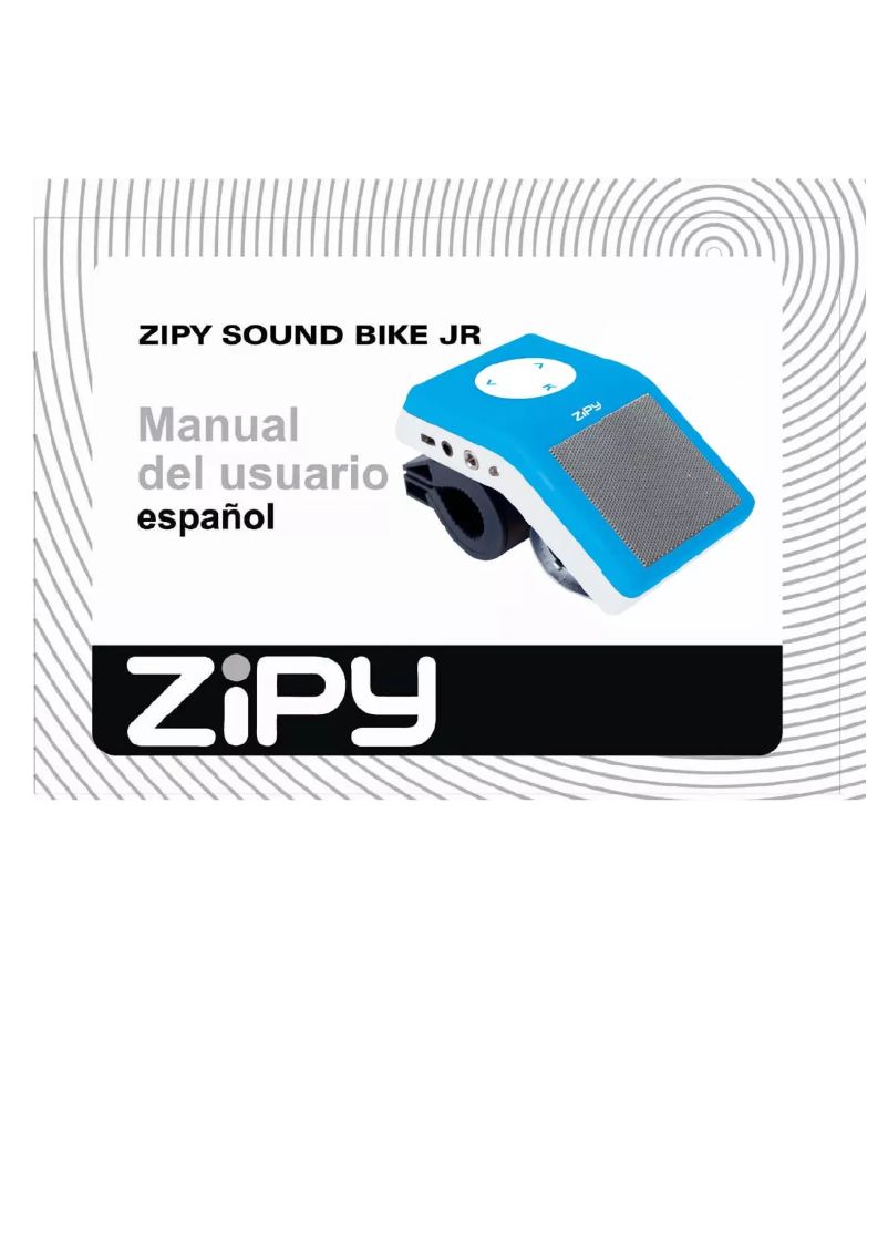 Page n°1 - Manuel utilisateur Zipy Sound Bike JR