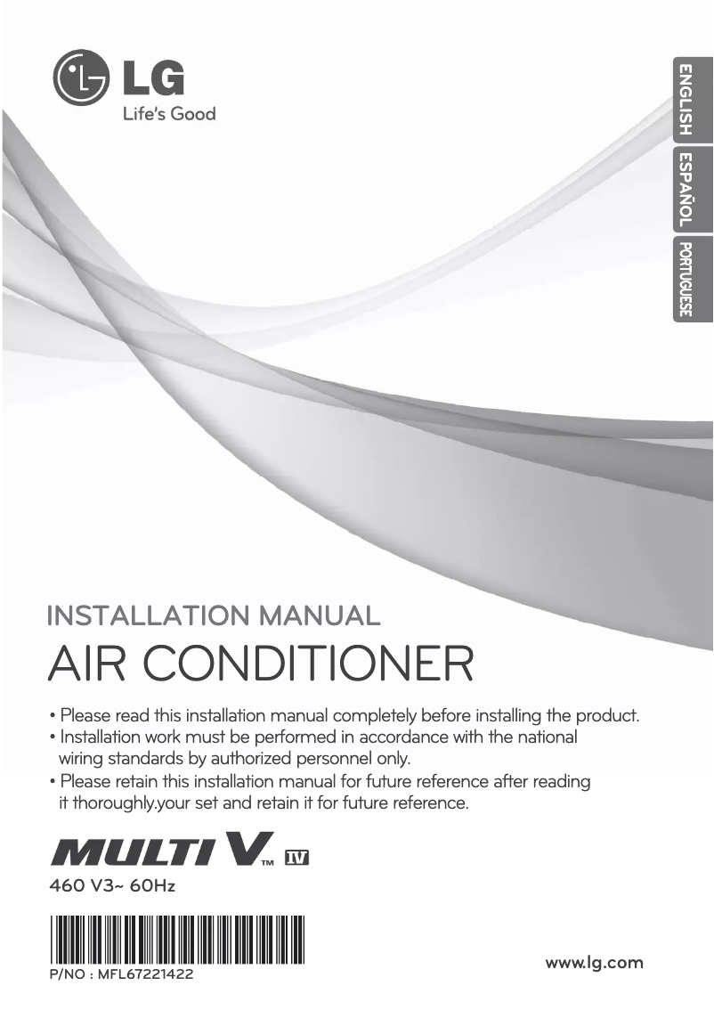 Image de la première page du manuel de l'appareil ARUV140DTS4