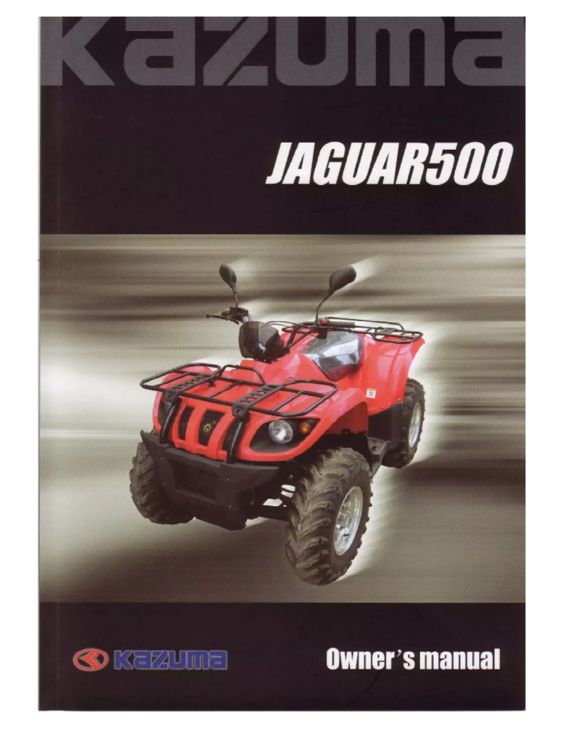 Imagen de la primera página del manual del dispositivo Jaguar 500