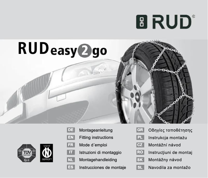 Page 1 de la notice Manuel utilisateur RUD RUDcompact easy2go 4030