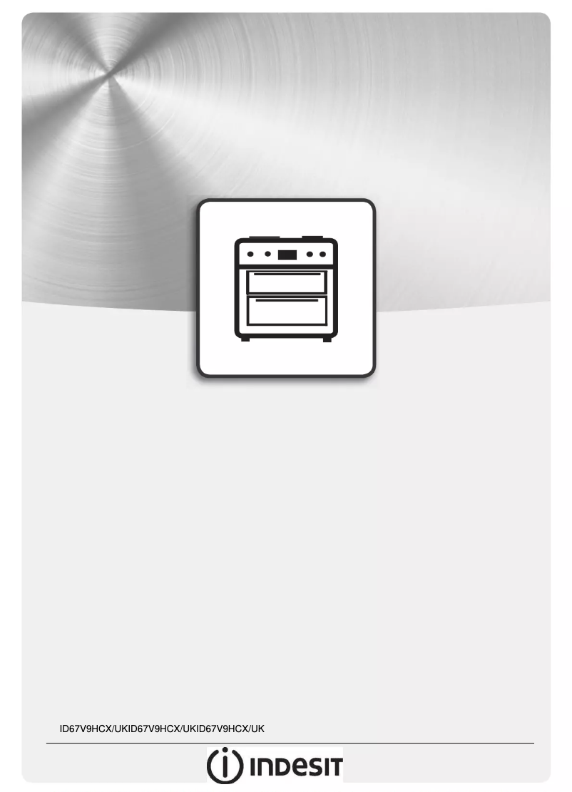 Page 1 de la notice Instructions / montage Indesit ID67V9HCX