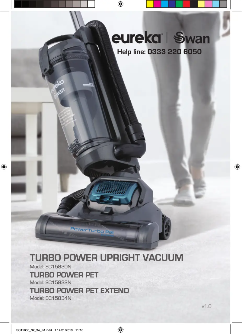 Page 1 de la notice Manuel utilisateur Swan SC15832N