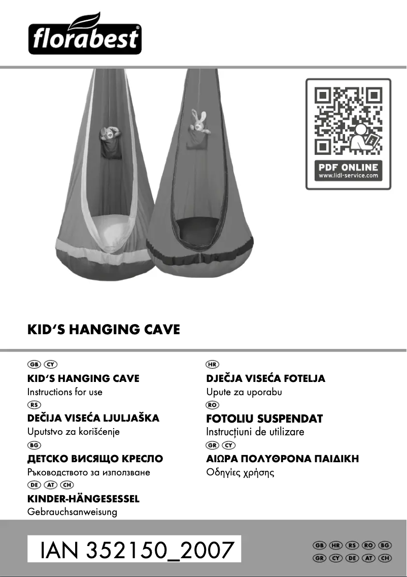 Page 1 de la notice Manuel utilisateur Florabest IAN 352150