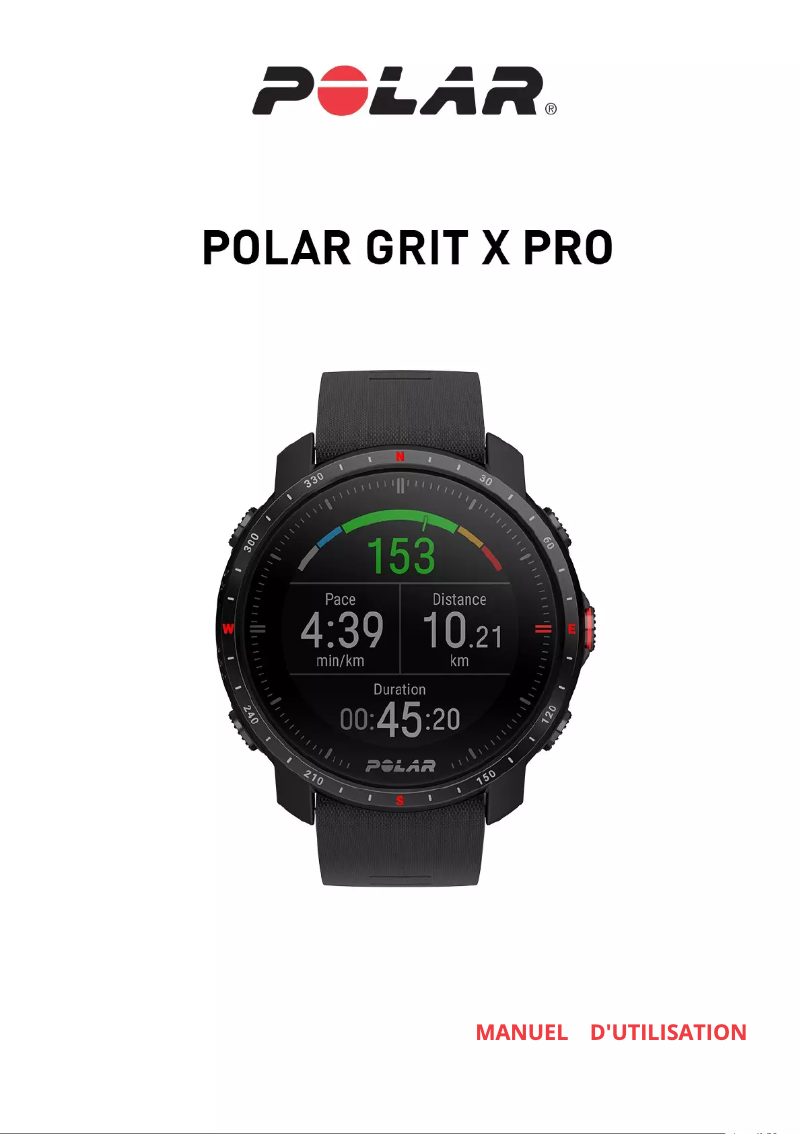 Imagen de la primera página del manual del dispositivo Grit X Pro