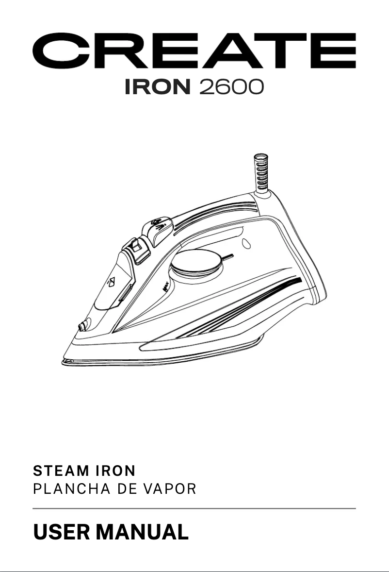 Image de la première page du manuel de l'appareil IRON 2600