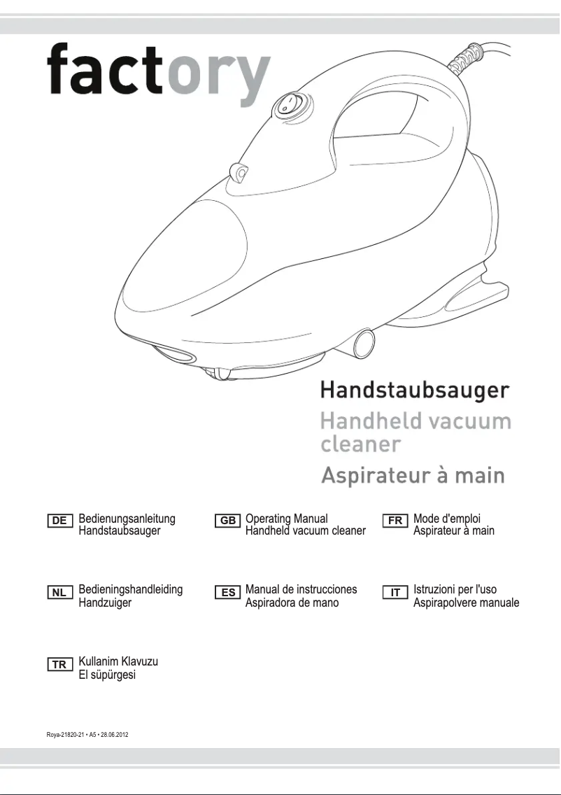 Page n°1 - Manuel utilisateur Dirt Devil M3340