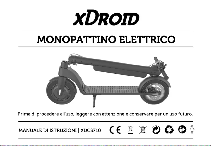 Page 1 de la notice Manuel utilisateur XD Enjoy XDCS710