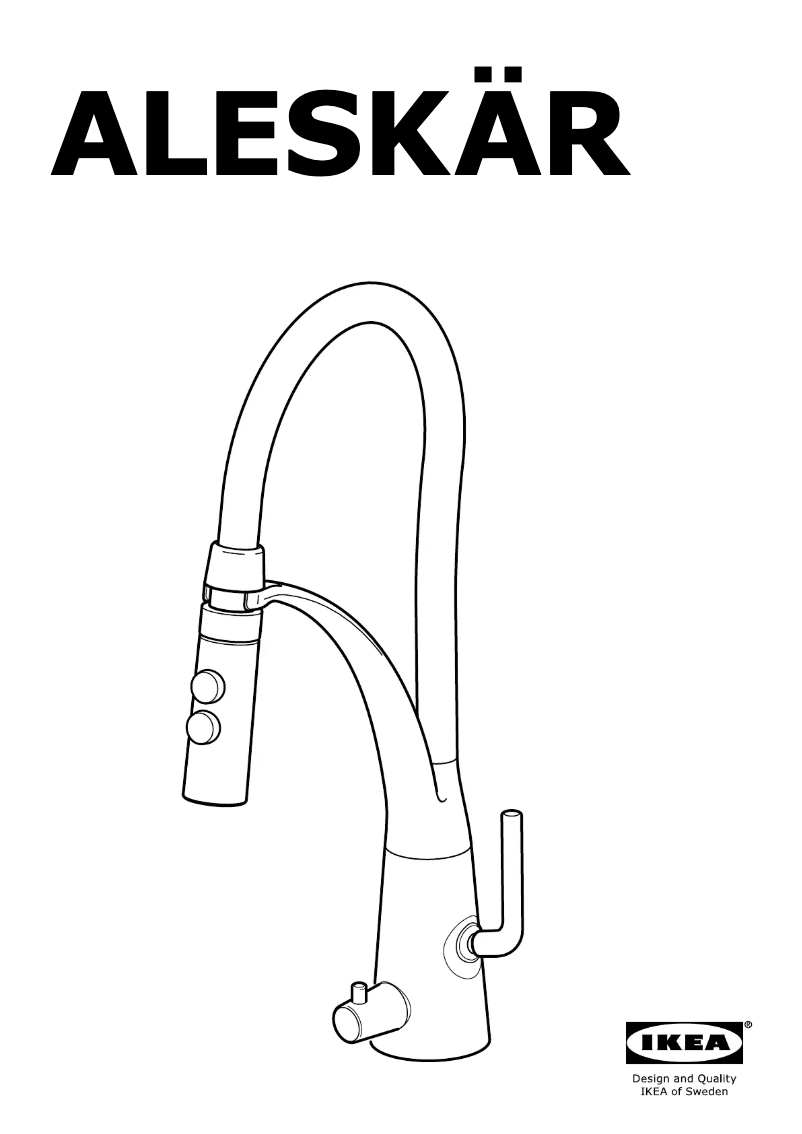 Image de la première page du manuel de l'appareil ALESKAR