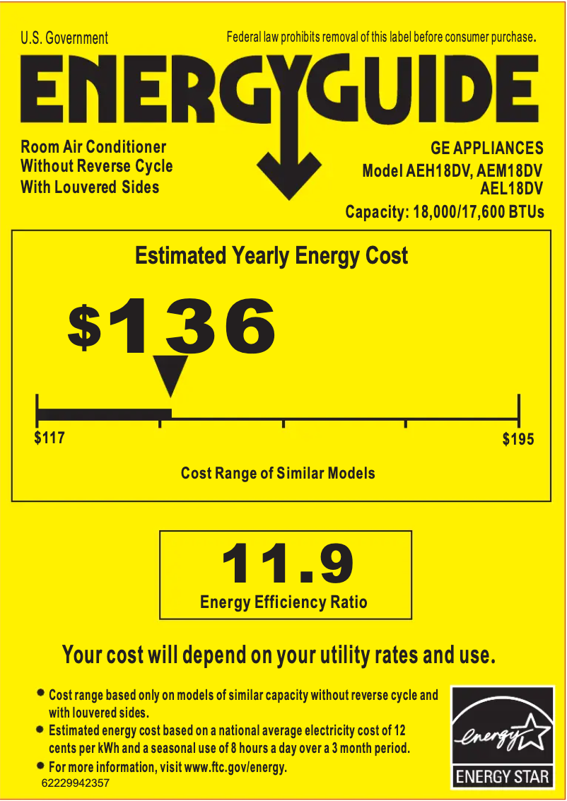 Image de la première page du manuel de l'appareil AEM18DV