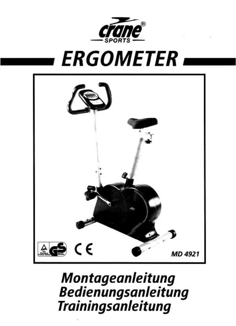 Page 1 de la notice Manuel utilisateur Crane MD 4921