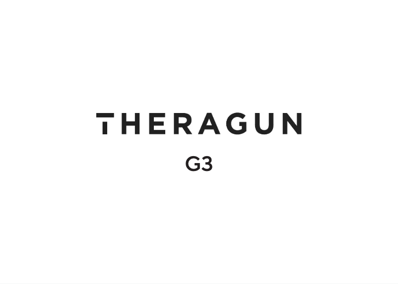 Page n°1 - Manuel utilisateur Theragun G3
