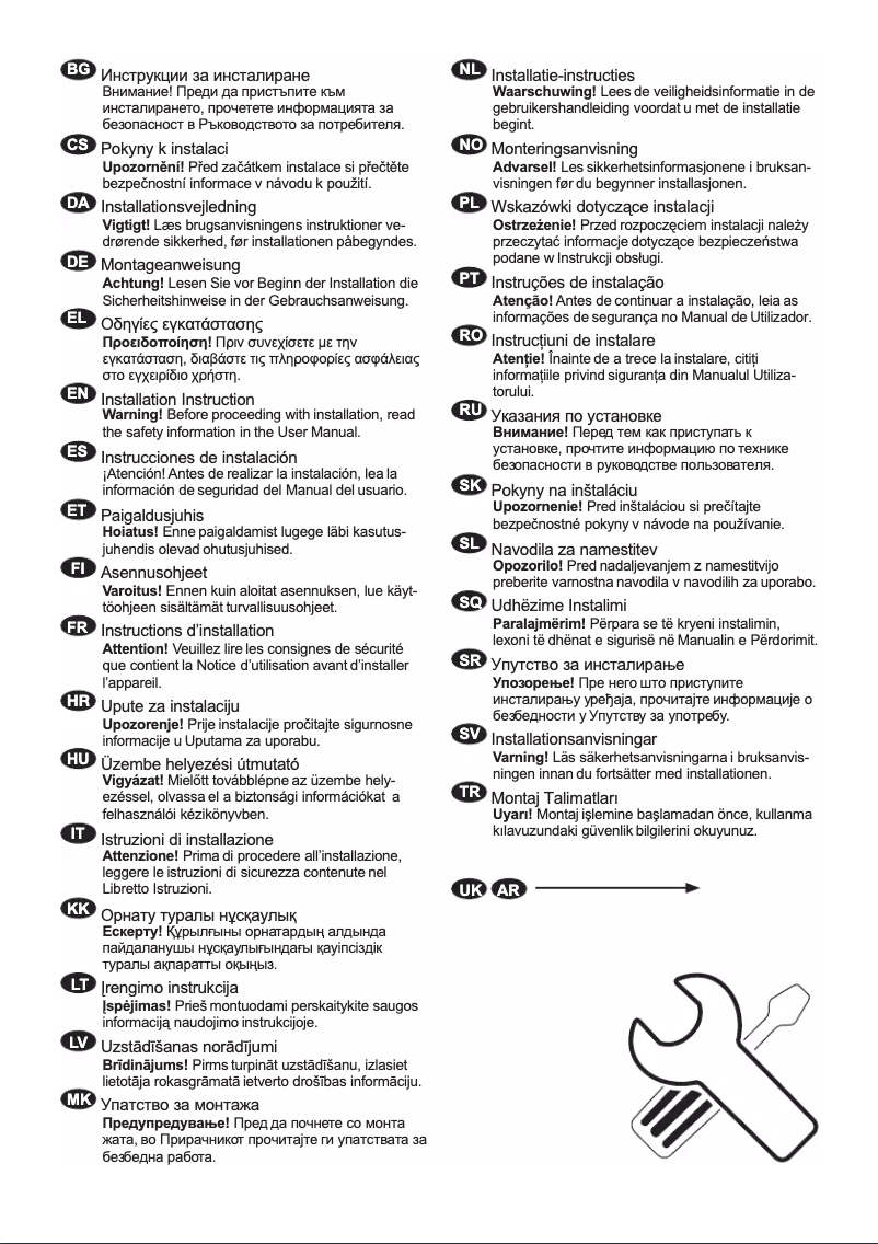 Image de la première page du manuel de l'appareil S7192CS2P1