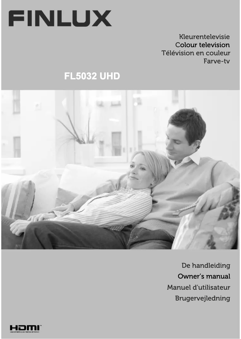 Page n°1 - Manuel utilisateur Finlux FL5032UHD