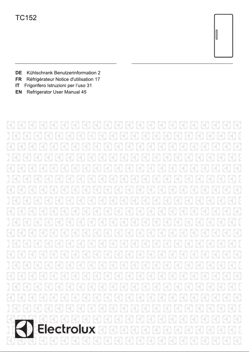 Image de la première page du manuel de l'appareil TC152