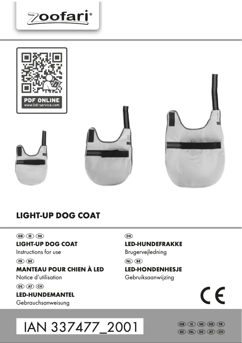 Page 1 de la notice Manuel utilisateur Zoofari IAN 337477