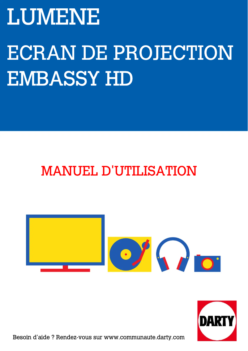 Page n°1 - Manuel utilisateur Lumene EMBASSY HD 300C