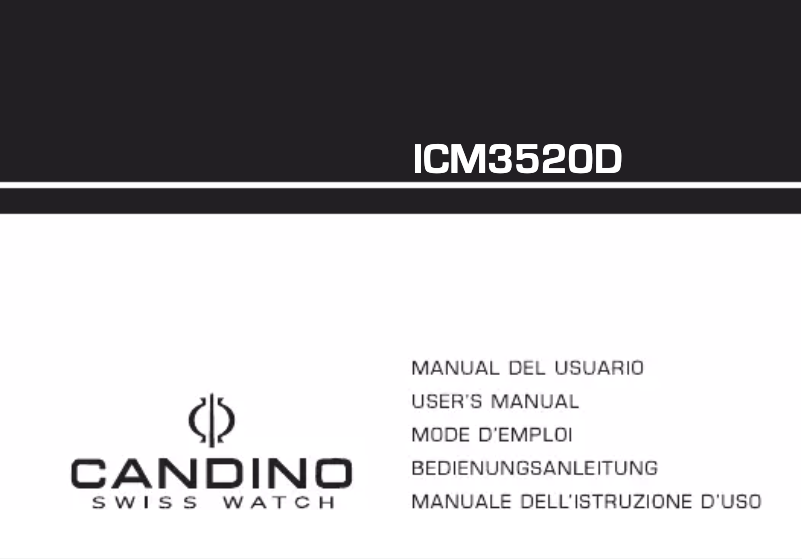 Page 1 of the manual User Manual Candino Titanium C4603