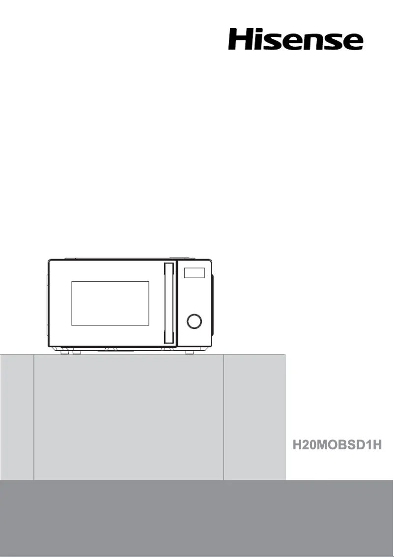 Image de la première page du manuel de l'appareil H20MOBSD1H