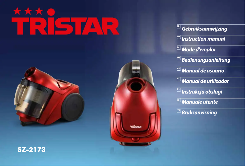 Página 1 del manual Manual de usuario TriStar SZ-2173