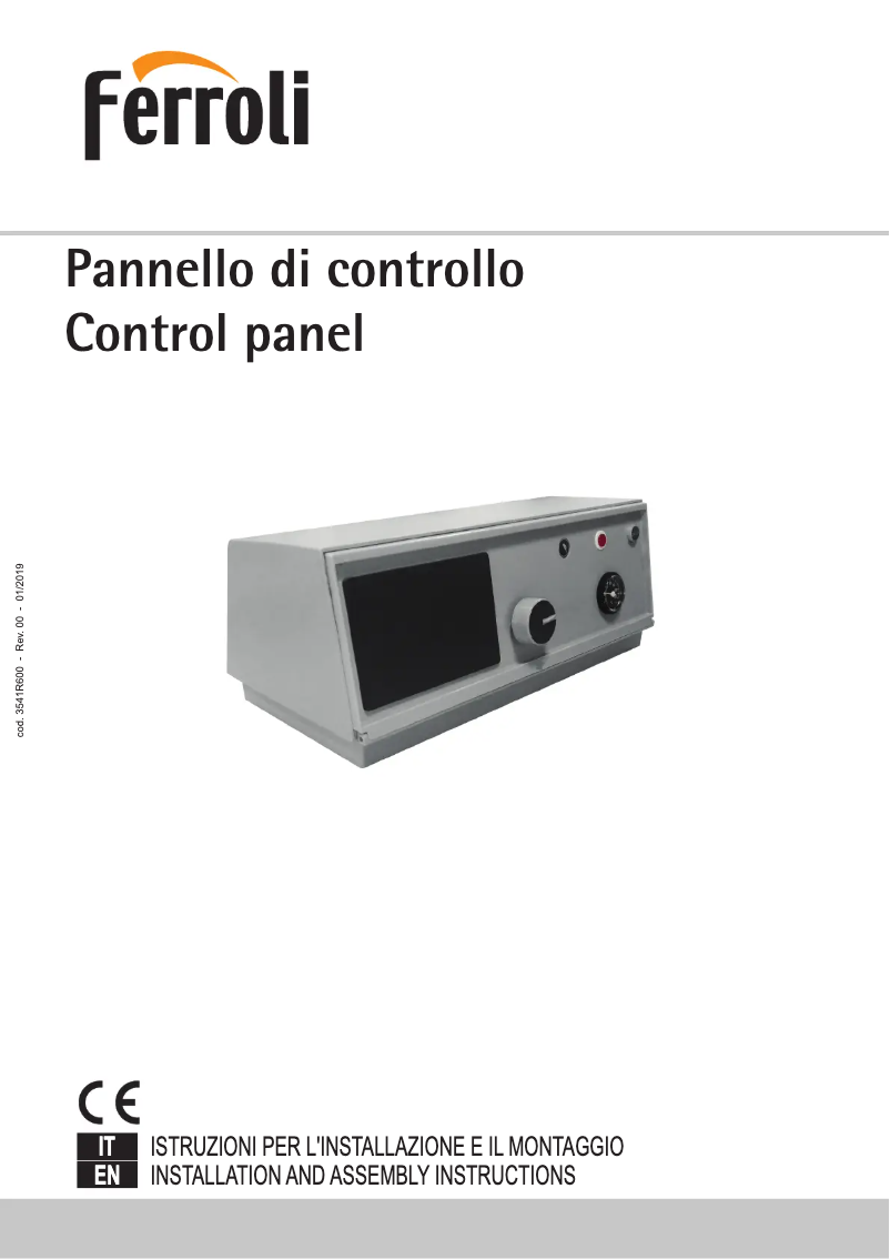 Image de la première page du manuel de l'appareil Prextherm RSW N
