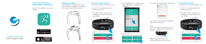 Page 1 de la notice Manuel utilisateur Ematic SB312