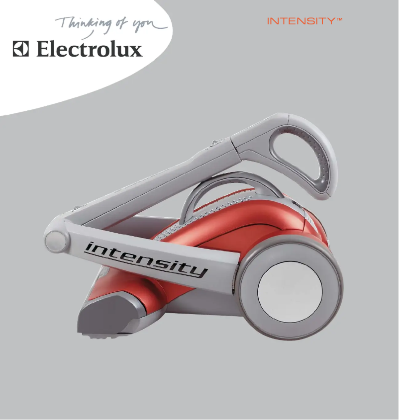 Page n°1 - Manuel utilisateur Electrolux Intensity Z5021