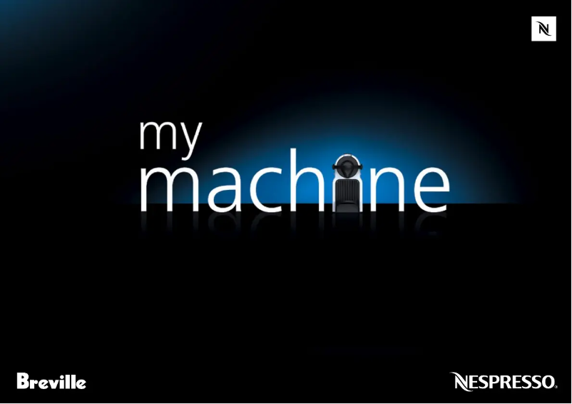 Page 1 de la notice Manuel utilisateur Breville Nespresso Inissia BEC200
