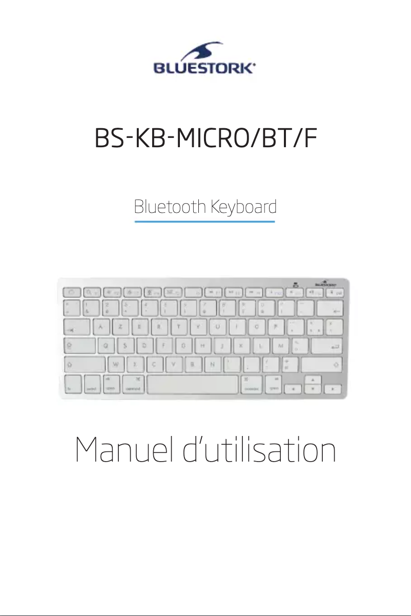 First page image of the manual for BLU-KB-MICRO/BT