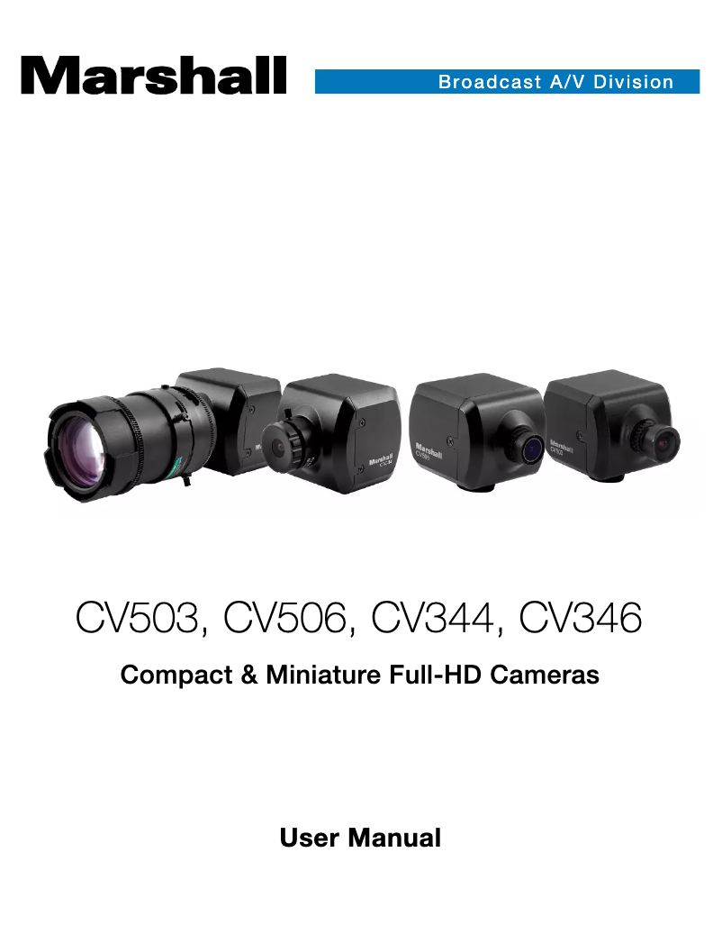 Image de la première page du manuel de l'appareil CV506