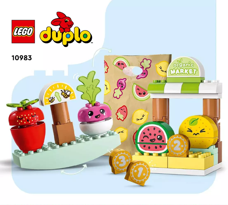 Image de la première page du manuel de l'appareil Duplo 10983