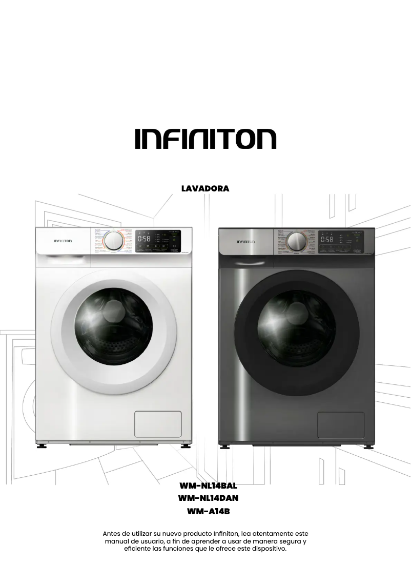 Page n°1 - Manuel utilisateur Infiniton WM-A14B