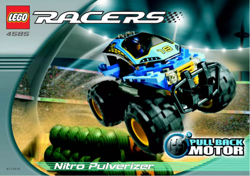 Page 1 de la notice Manuel utilisateur Lego Racers 4585